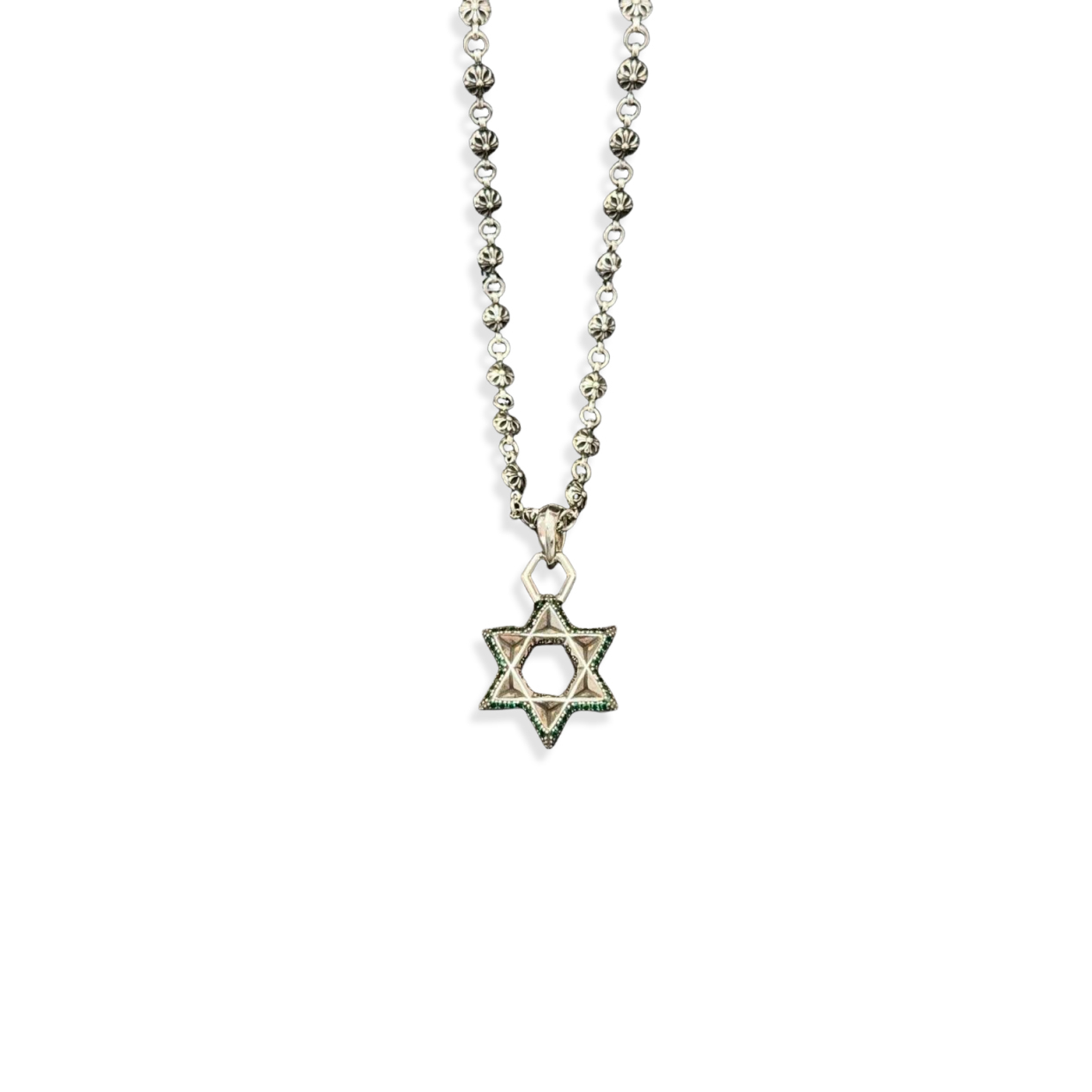 Ch*0me He**ts necklace pendant